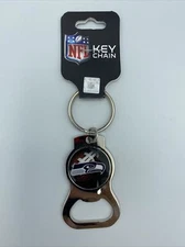 Rico Industries Seahawks Bottle Opener Keychain New