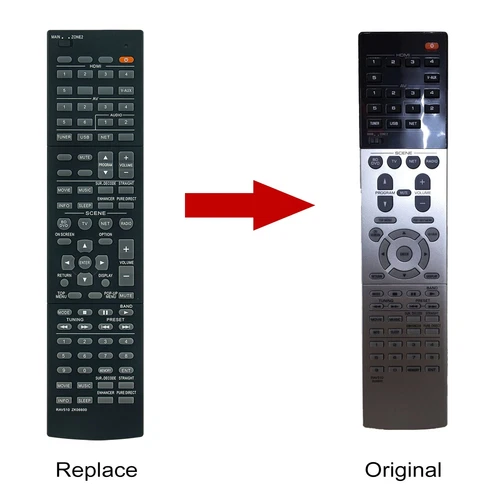 RAV510 ZK06600 Remote Control For Yamaha AV Receiver RX-V677 RX-A740 RX-A740BL