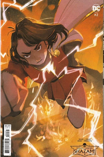 KNIGHT TERRORS SHAZAM #2 (2023) CRYSTAL KUNG CARDSTOCK VARIANT ~ UNREAD NM