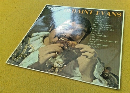 " GERAINT EVANS OPERATIC RECITALS " SXL 6262 SUPER UK ORIG RARE UNBOXED STEREO - Picture 8 of 11