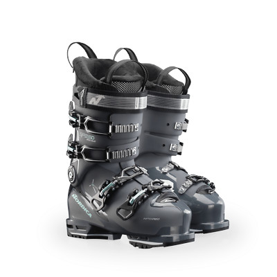 Bottes De Ski Nordica Pro Machine 95W - Taille 24/24.5 - Noir Et Bleu - Occasion Bon état