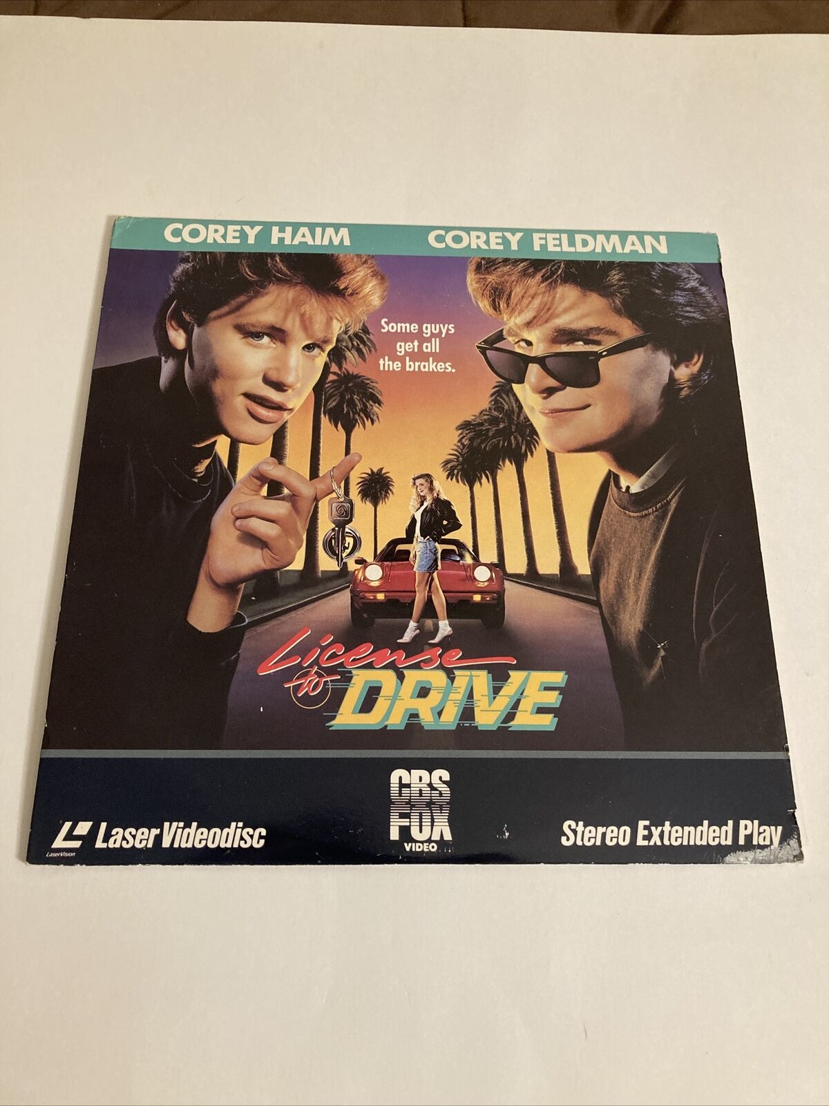 License To Drive Laserdisc Corey Haim Philadelphia Mall 1988 40% OFF Cheap Sale Movie Feldman