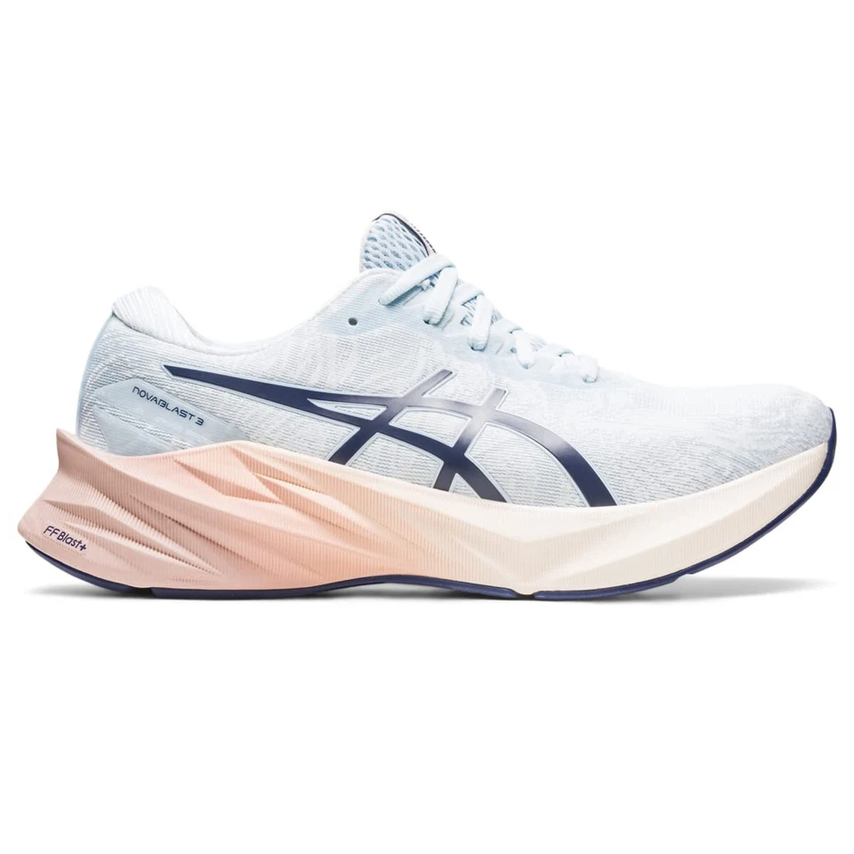 ASICS Women's Novablast 3 Running Shoes, Sky/Cream US 7 - Image 2 of 4
