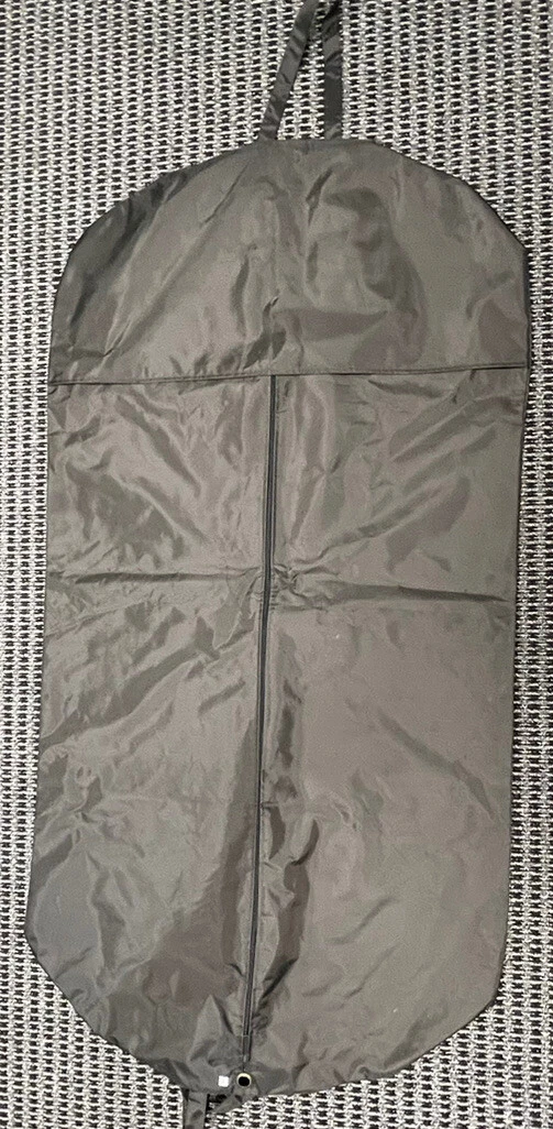 Borsa per indumento BOTTEGA VENETA ""B"" cappotto abito 58""LX 28 5""W marrone resistente