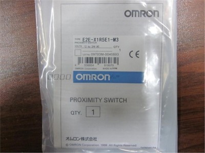 One Omron Proximity Switch E2E-X1R5E1-M3 mc