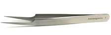 Universal Fine Point Tweezers 7 Anti-Magnetic Stainless Steel Watch Repair Tool