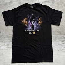 Los Angeles Lakers Vs Sacramento Kings 2011 NBA Graphic Kobe Bryant Shirt Sz S