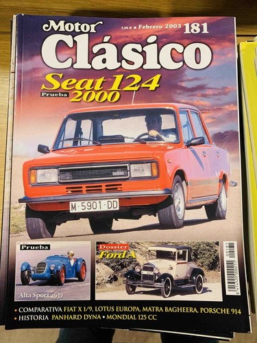 Motor Clasico Heft181 2/2003 Dossier Ford A,Fiat X1/9,Lotus Europa,Matra Bagheer