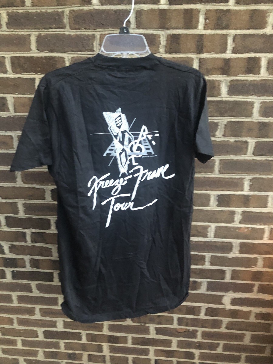 J. Geils Band Freeze-Frame Tour Tシャツ VTG THE J GEILS BAND - FREEZE FRAME TOUR 1982 CONCERT T