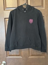 Kids Metal Mulisha Hoodie Black Pullover Graphic Pocket sz XL