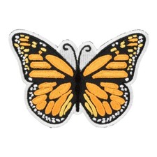 Orange Monarch Butterfly Patch, Butterfly Patches