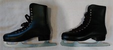 Ice Skates, Black, Size Youth 5, Leather, Excellent Condition, Vintage