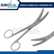 Busch Umbilical Scissors 6.5" Surgical Gynecology Instruments German Grade