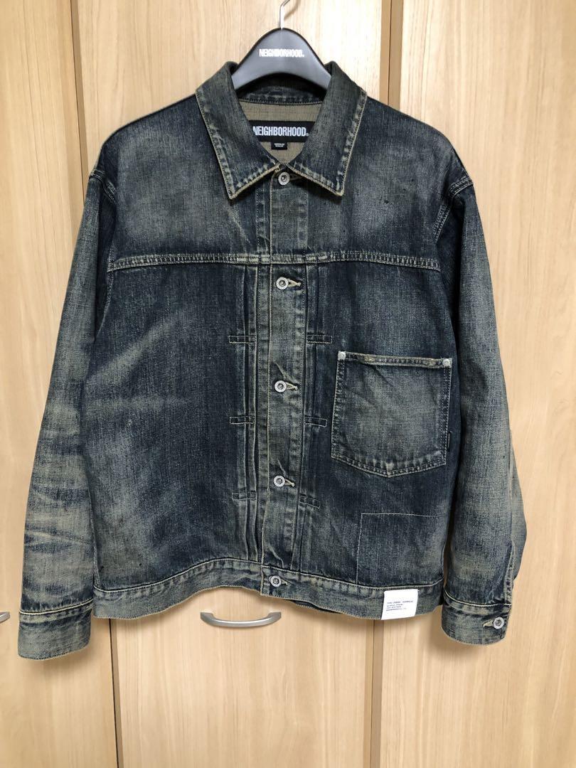 Neighborhood 23AW Savage Denim Jacket Indigo Distressed Type Neighborhood 23AW Savage Denim Jacket Indigo Distressed Type