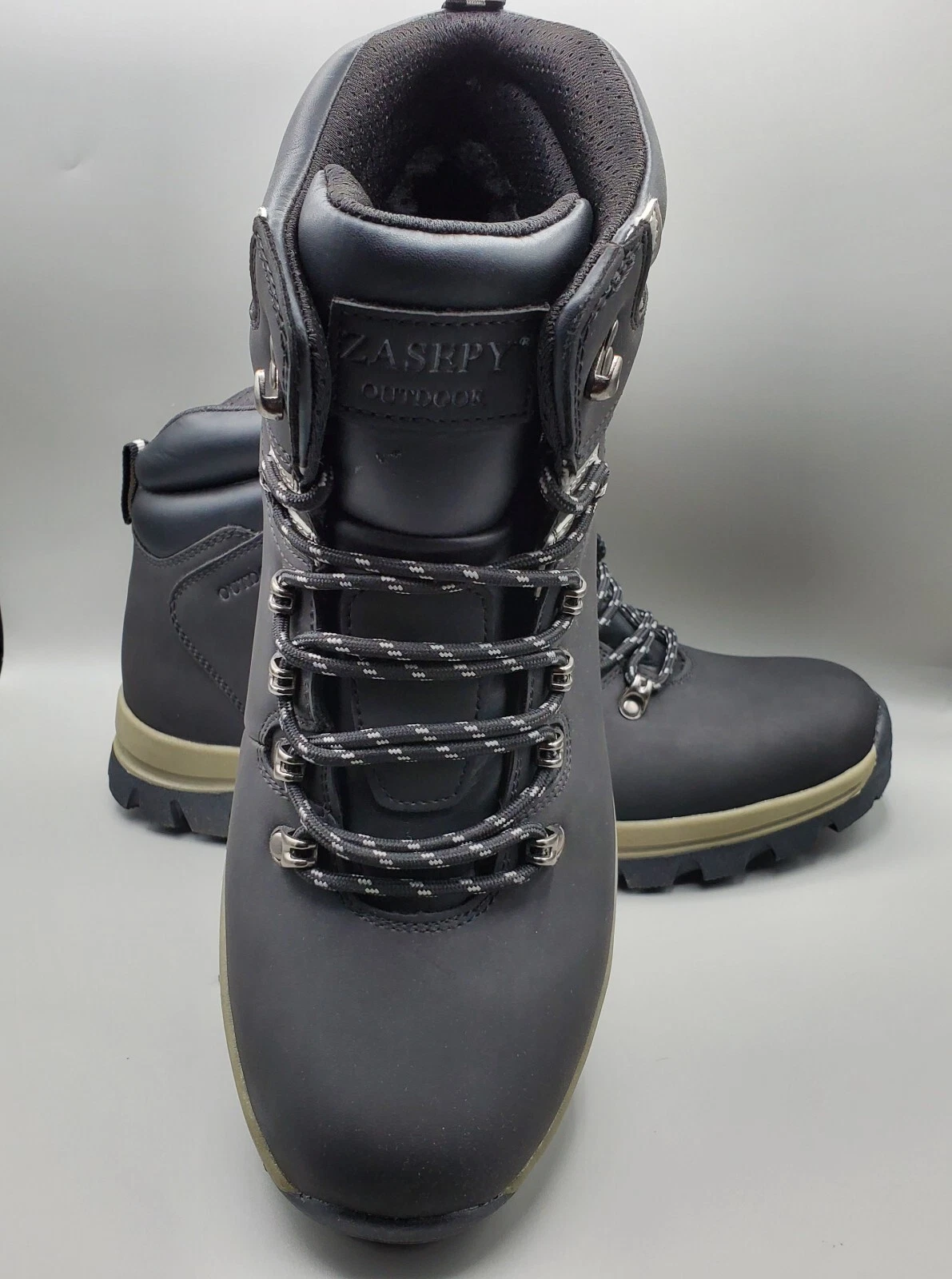 Zasepy Boots Mens 12 Black Waterproof Non Slip Camping Hiking Outdoor Adventure
Opens in a new windo