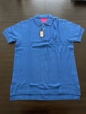 Charles Tyrwhitt Polo Shirt Blue cobalt Size S