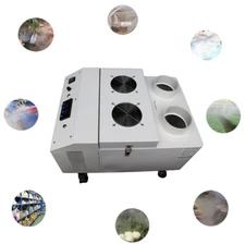 2 Hole Ultrasonic Industrial Humidifier Cooler Sprayer 12kg/h 110V 1200W US Sale