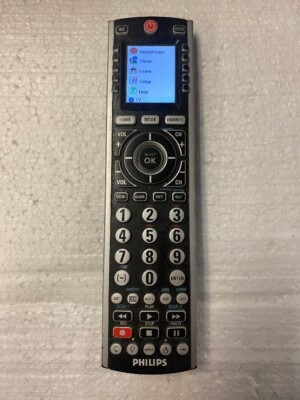 Program Philips Universal Remote Cl034 Philips CL034 Universal Color LCD Screen Remote Control -TESTED WORKING ...