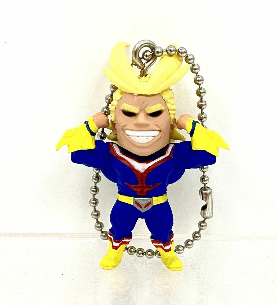 My Hero Academia Swing Mascot PVC Keychain Charm SD Figure All