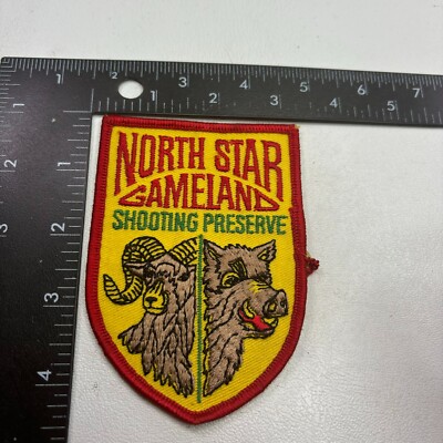 NORTH STAR GAMELAND SHOOTING PRESERVE Iowa Hunting Hunter Patch 403