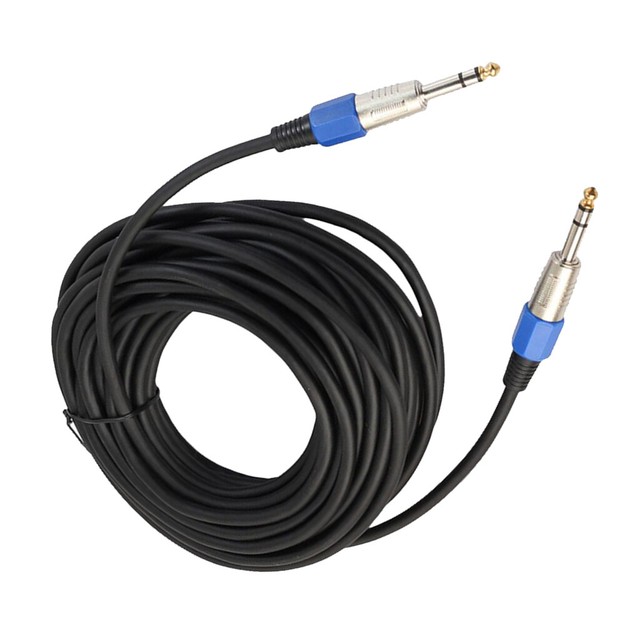 Instrument Guitar Cable Amp Cord 1/4inch for Electric Guitar Bass Parts