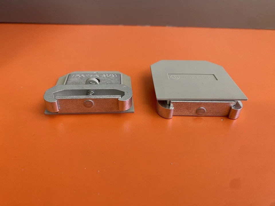 Allen Bradley End Anchors DIN Rail 35MM 1492-EAH35 Qty 8 - Image 3 of 4