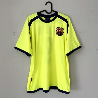 L 2005 2006 Barcelona Eto Vintage Retro Rogers Away Third Kit