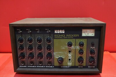 USED KORG EM-570 Digital Echo Mixer U2148 240229 | eBay