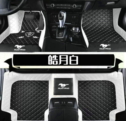 Fit For Ford Mustang 2000-2023 Custom Car Floor Mats Luxury Carpets Waterproof - Bild 10 von 35