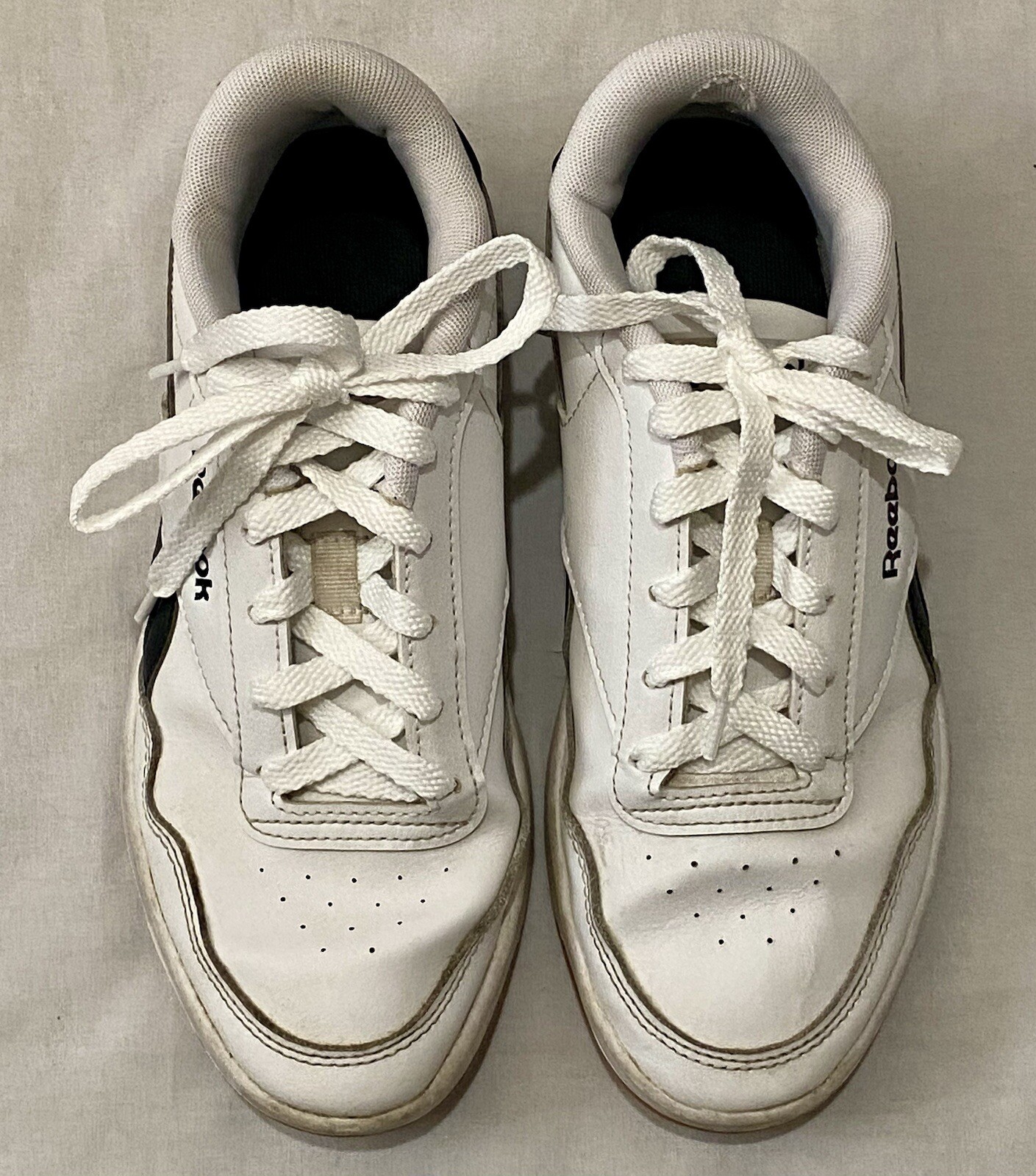 Reebok Royal Techque T Running Shoes GW3053 White Athletic Sneakers Women Sz 6.5