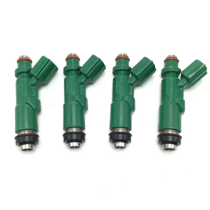 4X Denso Fuel Injectors 23250-21020 For 2000-2009 Toyota Prius Scion xA xB NEW - Изображение 2 из 4