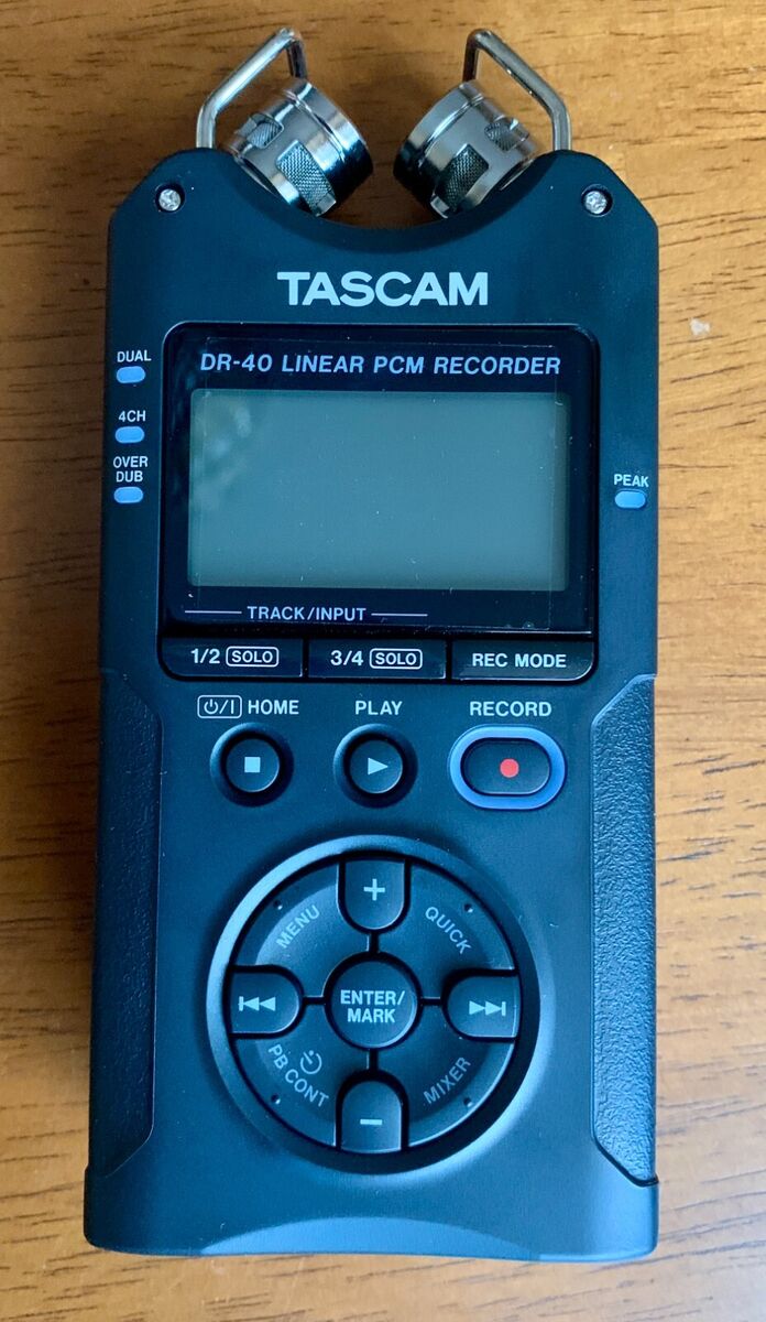 TASCAM DR-40 Digital Recorder - Black for sale online | eBay TASCAM DR-40 Digital Recorder - Black for sale online | eBay