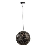 Pendelleuchte Asterope Rund 500, E27, Schwarz Matt
