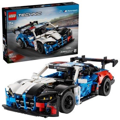 LEGO Technic BMW M4 GT3 EVO Race Car Toy - Building for Boys & Multicolor 