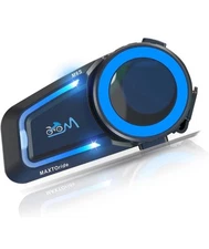 8 Rider Full Duplex Mesh Bluetooth Intercom Headset with FM  for Helmet