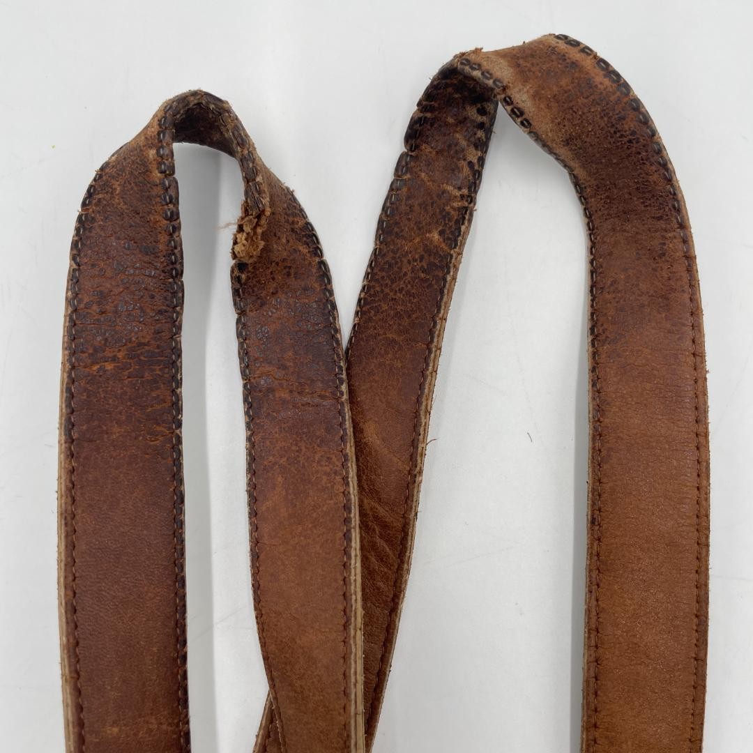 COACH Shoulder Bag Leather 4157 Brown Old G127 thumbnail 9