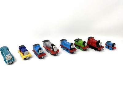 Thomas The Train Mixed Toy Lot of 8 - Push / Pull Train Cars - Locomotives