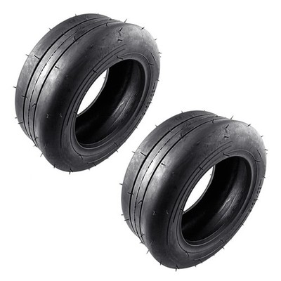 2x Vorne Reifen 80/60-5 Vakuum passt für Ninebot Segway Elektrisches Go Kart Neu