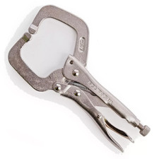 Eclipse E6R Locking Welding C Clamp 6in 150mm with Regular Tips Quick Release