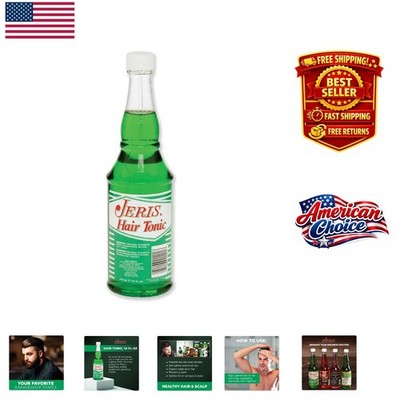 Classic Jeris Hair Tonic 14 Fl Oz - Daily Hydration & Styling Aid for Men