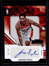 2023-24 Panini Contenders Jordan Poole NBA Ink Auto Autograph #/75 Wizards