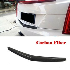 For Cadillac Ats 2014-2019 Real Carbon Fiber Trunk Sill Cover Lid Tail Gate Trim For Cadillac Ats 2014-2019 Real Carbon Fiber Trunk Sill Cover Lid Tail Gate Trim