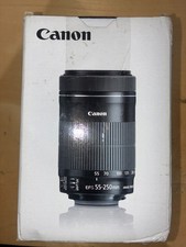 【P2057】 Canon EF-S 55-250 4-5.6 IS STM Canon EF-S 55-250mm f/4-5.6 IS STM Telephoto Zoom Lens for SLR