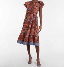 ULLA JOHNSON Ramona Dress In Carmine Beautiful No Size Tag See Description