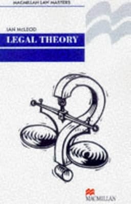 Rechtstheorie (Palgrave Law Masters), McLeod, Ian, gebraucht; gutes Buch