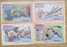 ZORRO MAGAZINE n°5, 13, 17, 22 Kid Pêche Boxeur - PELLOS - EO SNPI 1950/51
