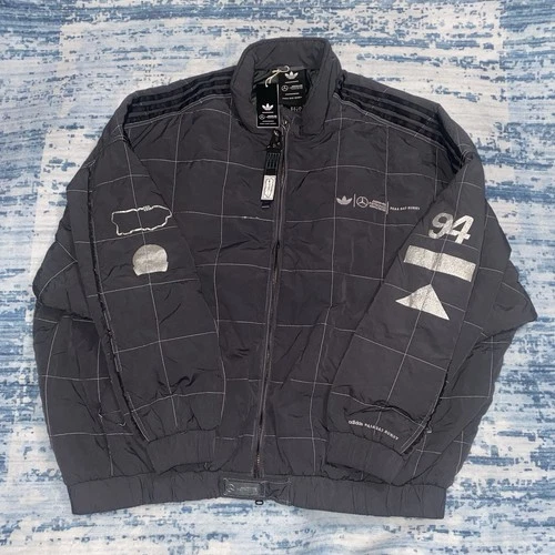 Adidas Para Bad Bunny x Mercedes-AMG Racing Jacket Size 3XL  KH4143  Petronas F1 video thumbnail