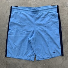 Vintage 90s Y2K Nike Shorts Size M Blue Outdoors Gym