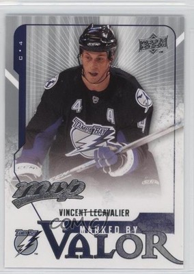 2008-09 Upper Deck MVP Marked by Valor Vincent Lecavalier #MV14 t3w