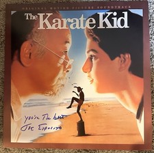 The Karate Kid 12x12 Record Flat Signed By Joe Esposito “You’re The Best”